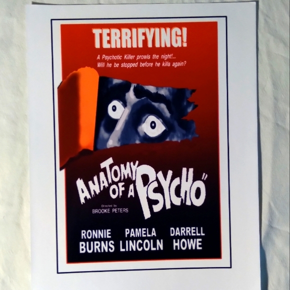 8 Vintage Horror Movie Posters Bundle ("Cult Classic Lot Cinematography Photo") - Picture 5 of 12